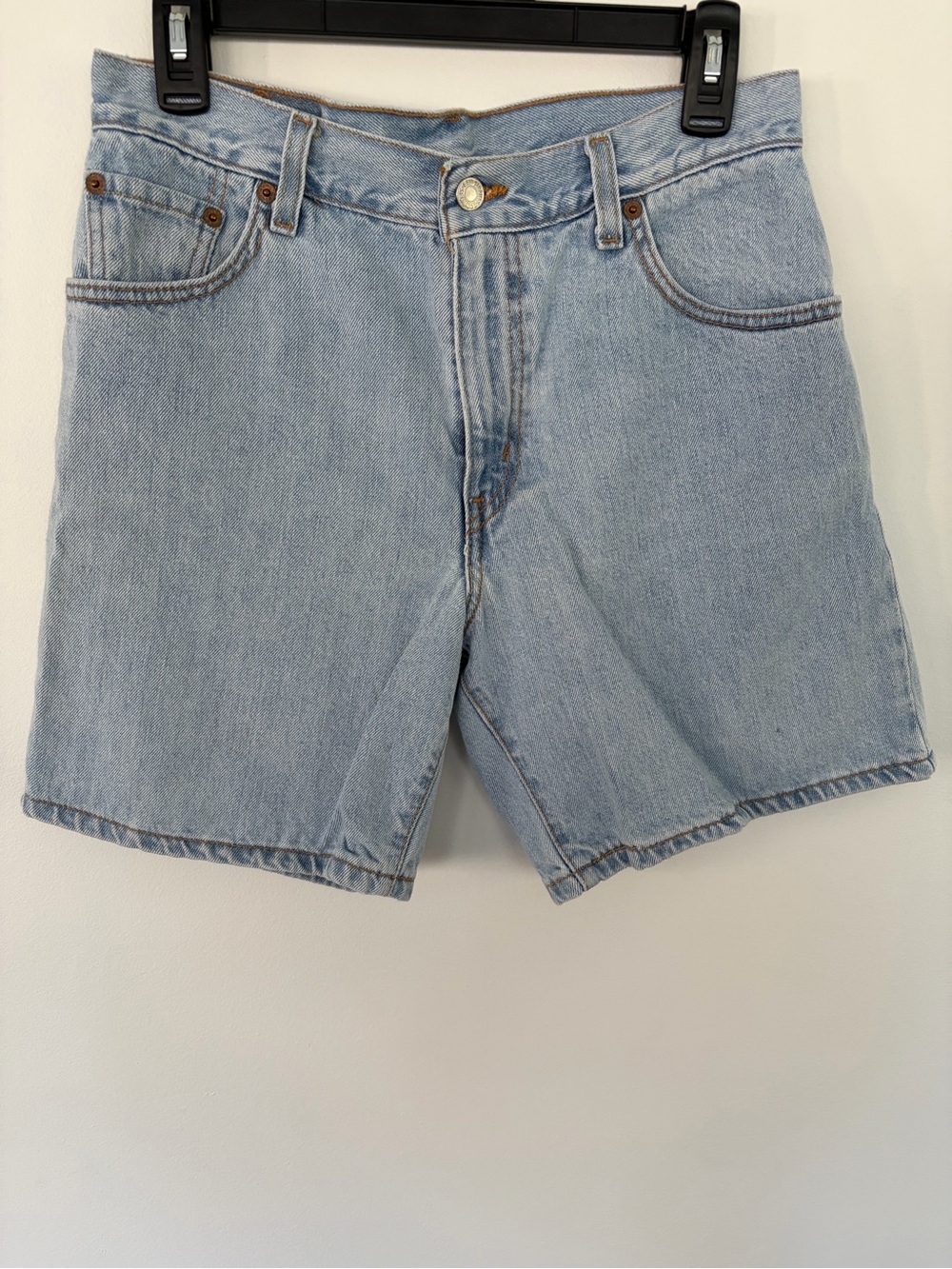 Classic Light Blue Denim Shorts